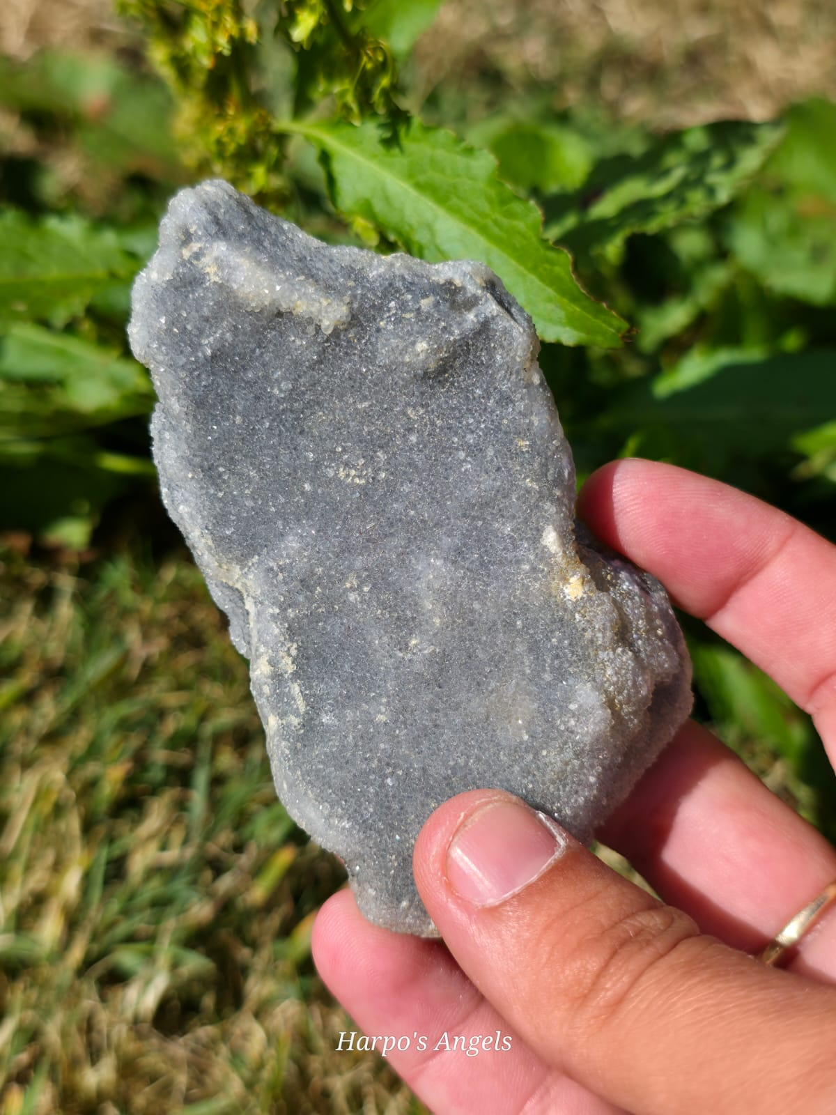 Indian Grey Druzy Quartz - Ex Collection