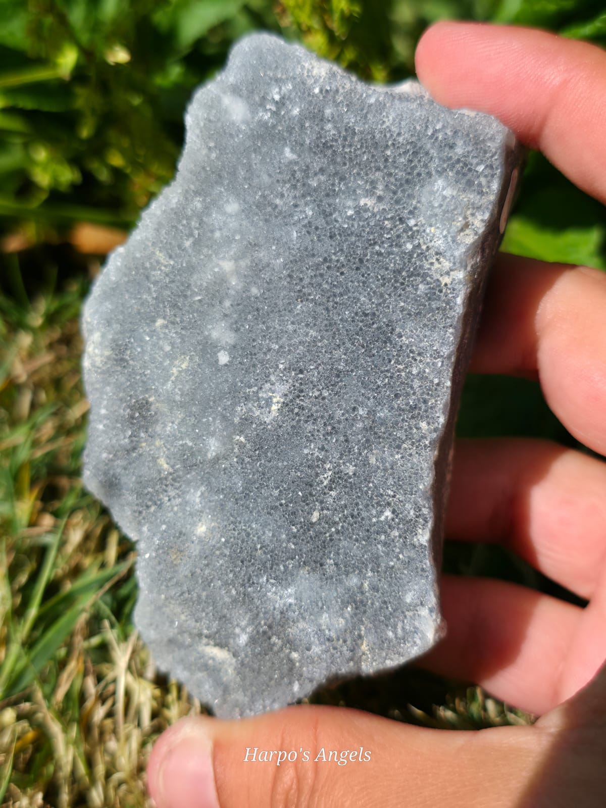 Indian Grey Druzy Quartz Freeform - Ex Collection