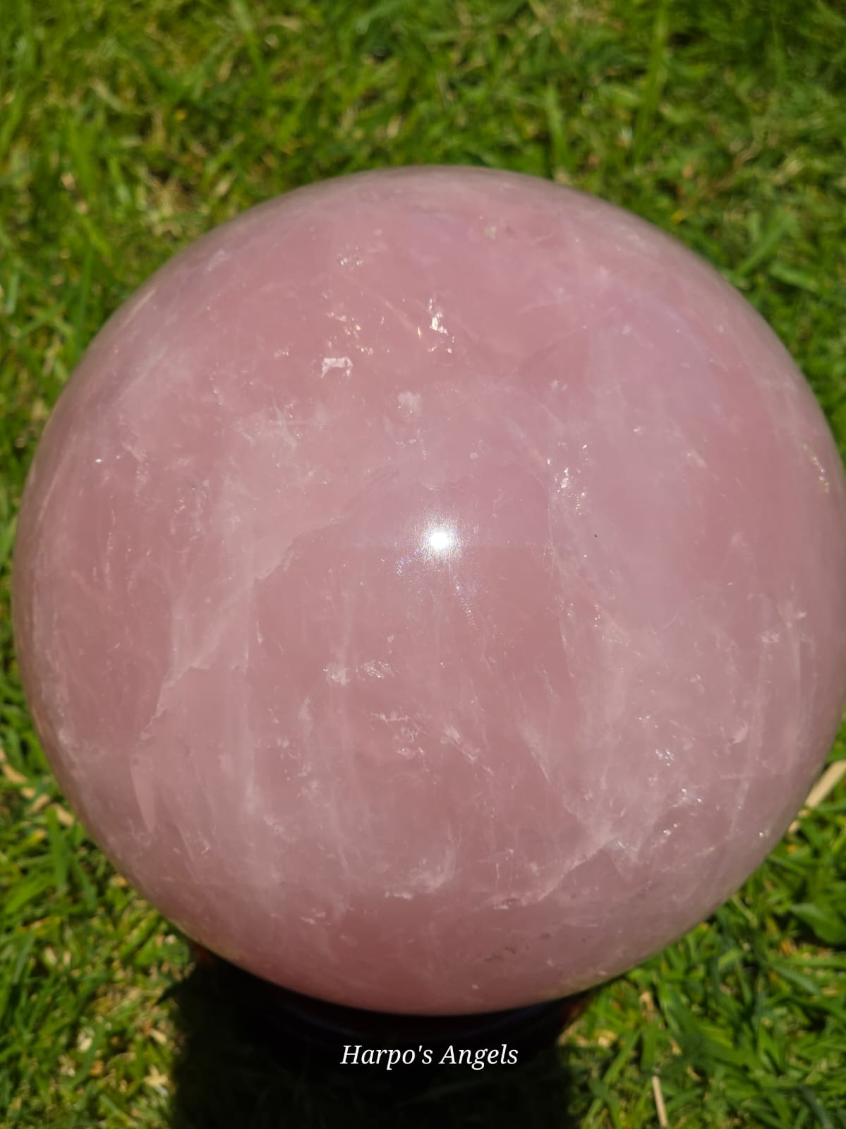 Madagascar Rose Quartz Star Sphere