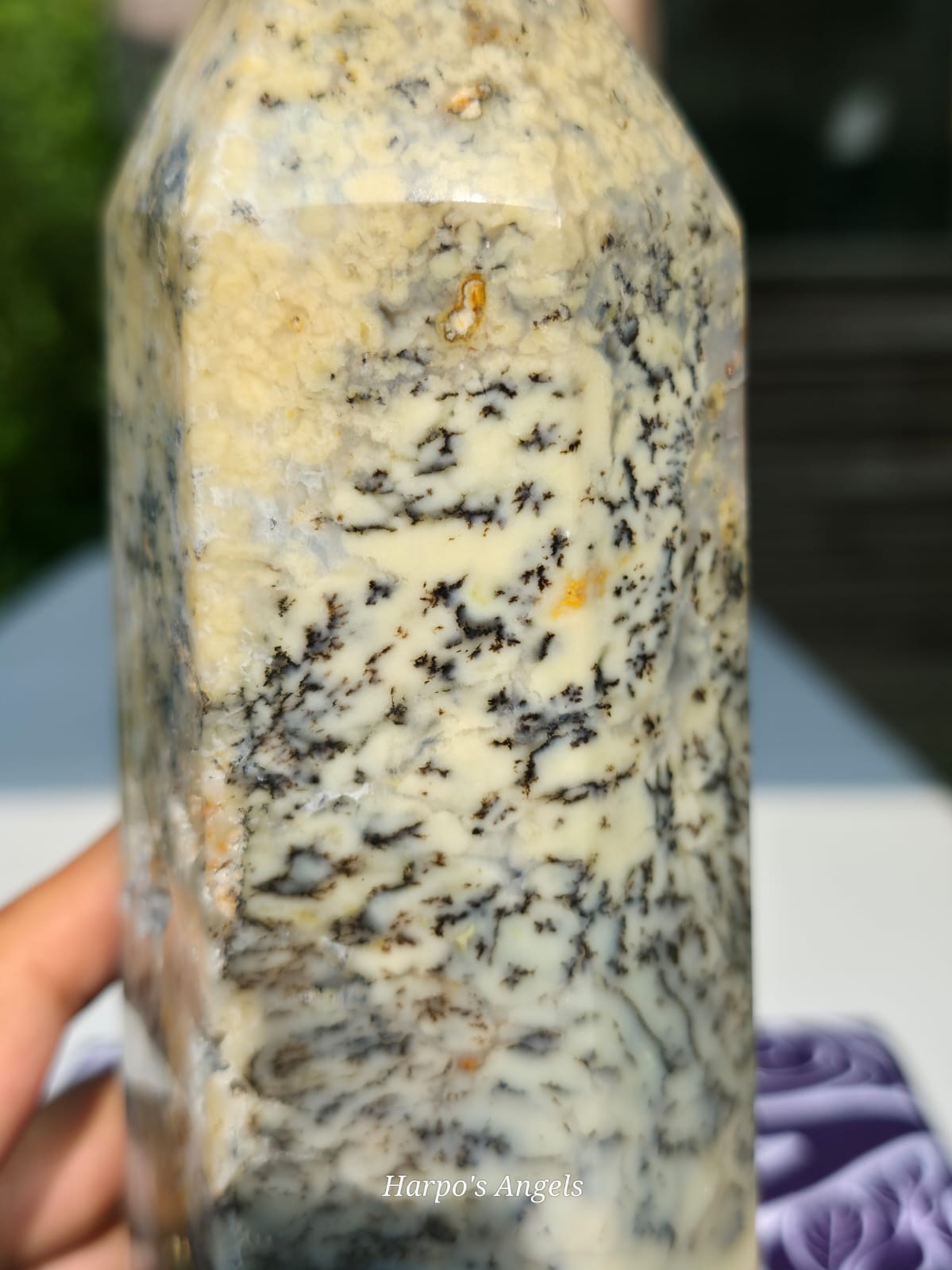 Dendritic Chalcedony Tower