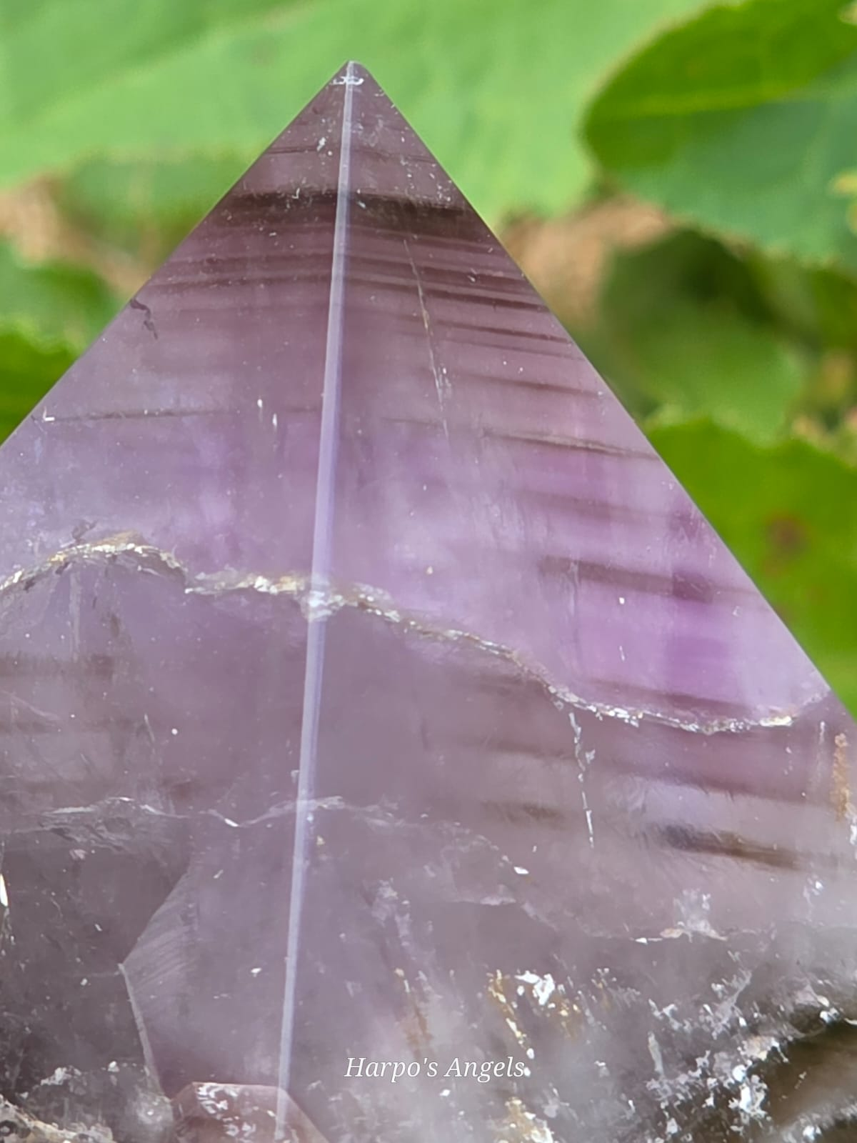 Smoky Amethyst Pyramid