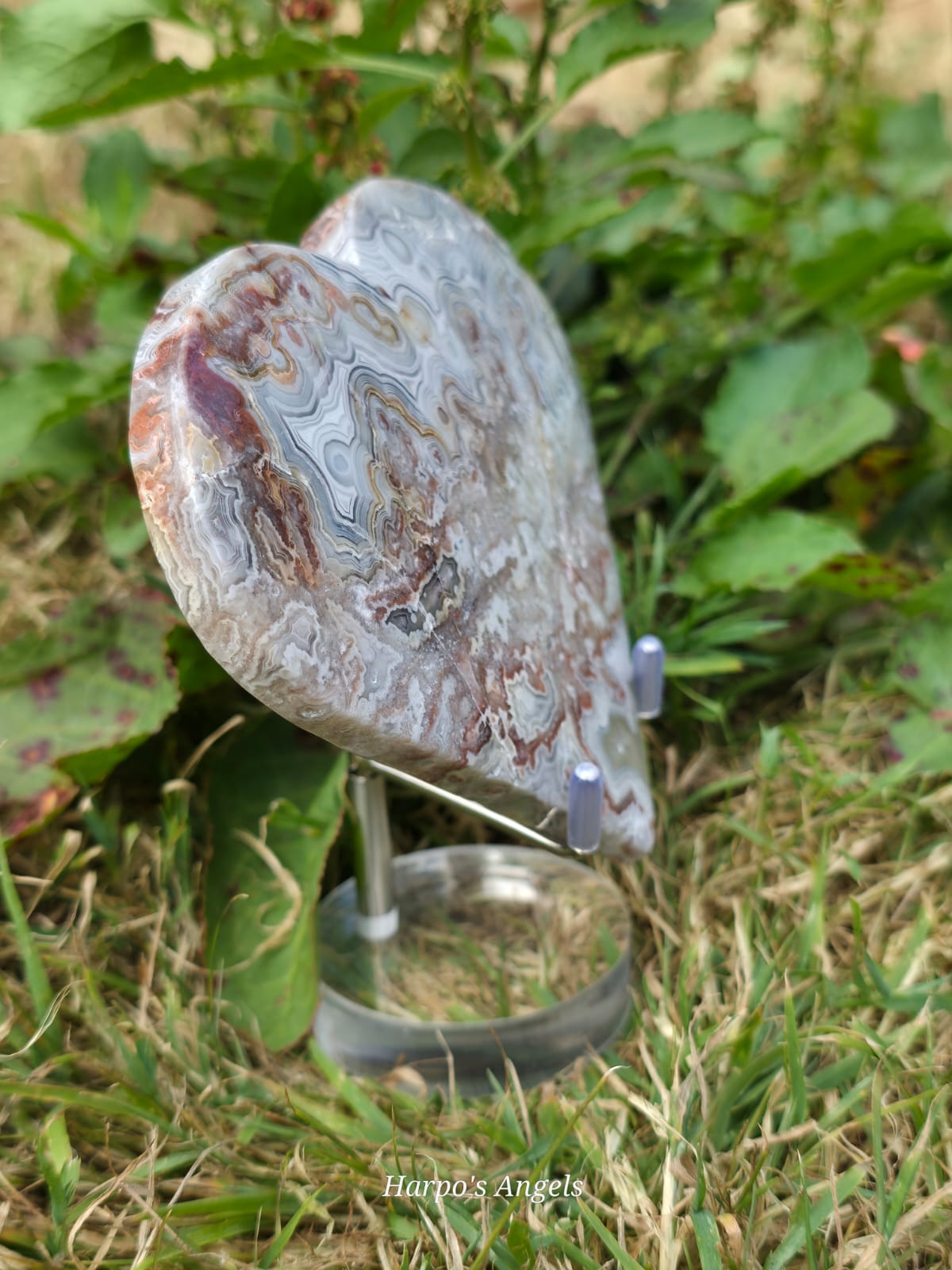 Mexican Crazy Lace Heart Carving