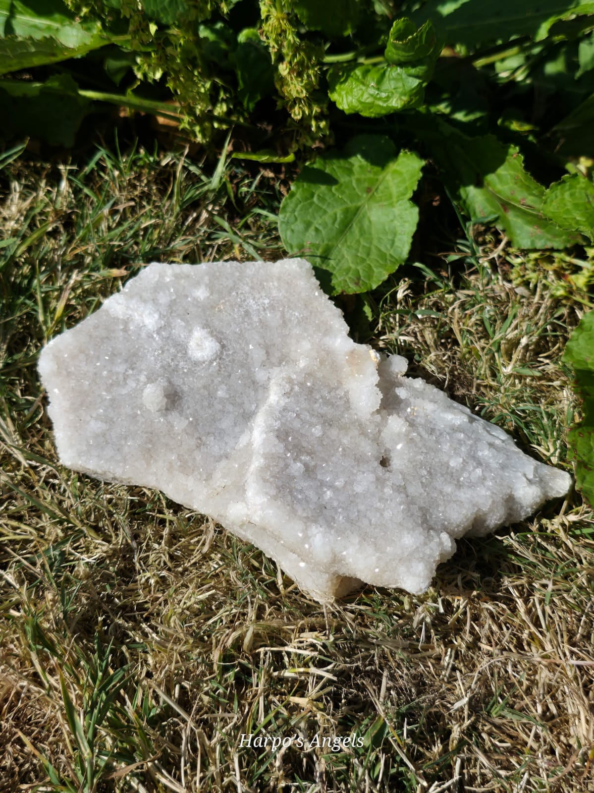 White Druzy Quartz Specimen - Ex Collection