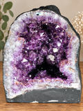 XL Amethyst Cathedral with Calcite