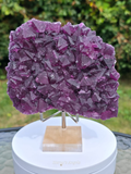 Zhejiang Statement Purple Fluorite Plate