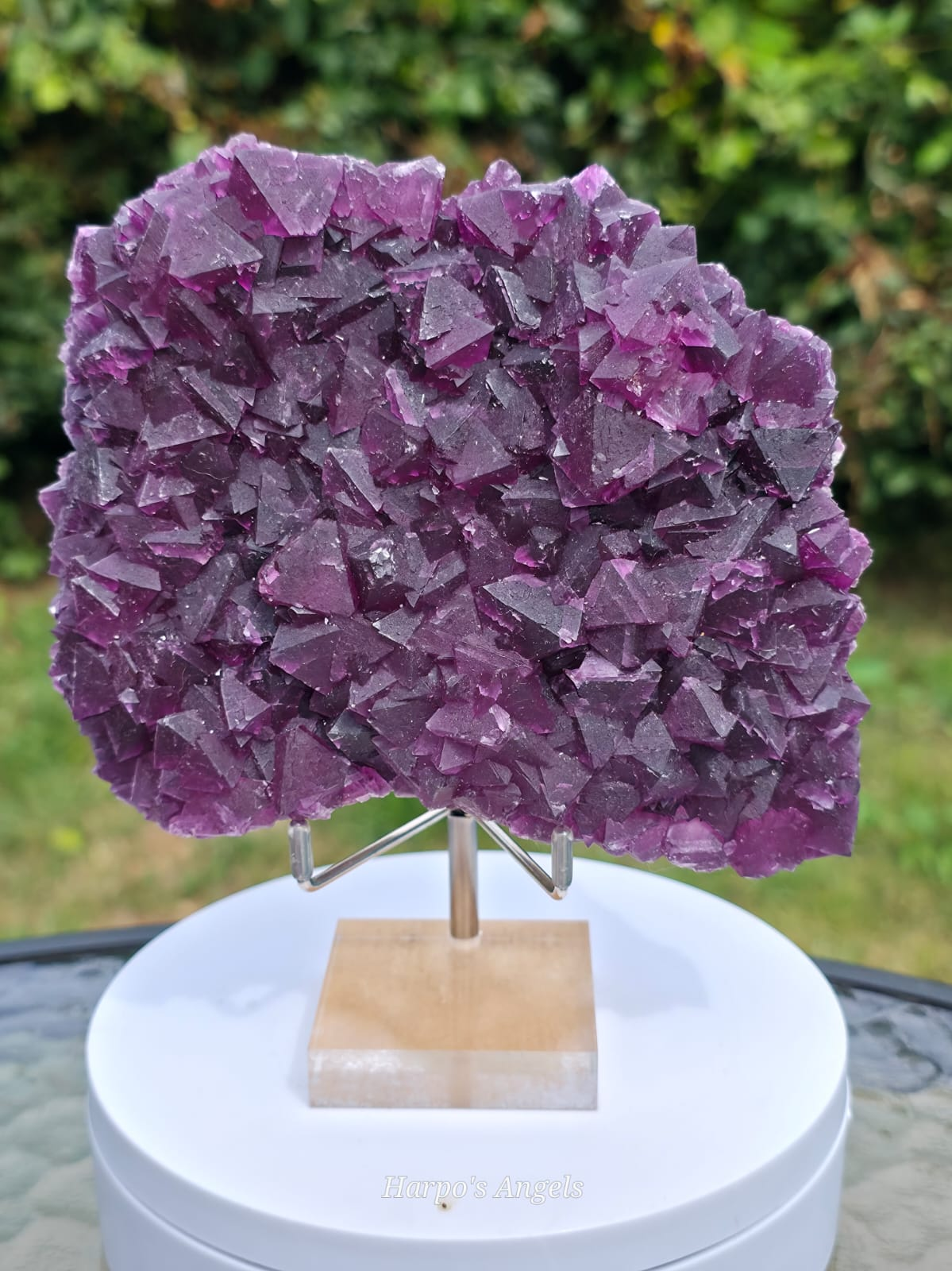 Zhejiang Statement Purple Fluorite Plate