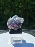 Blue & Purple Cubic Fluorite Specimen Inner Mongolia