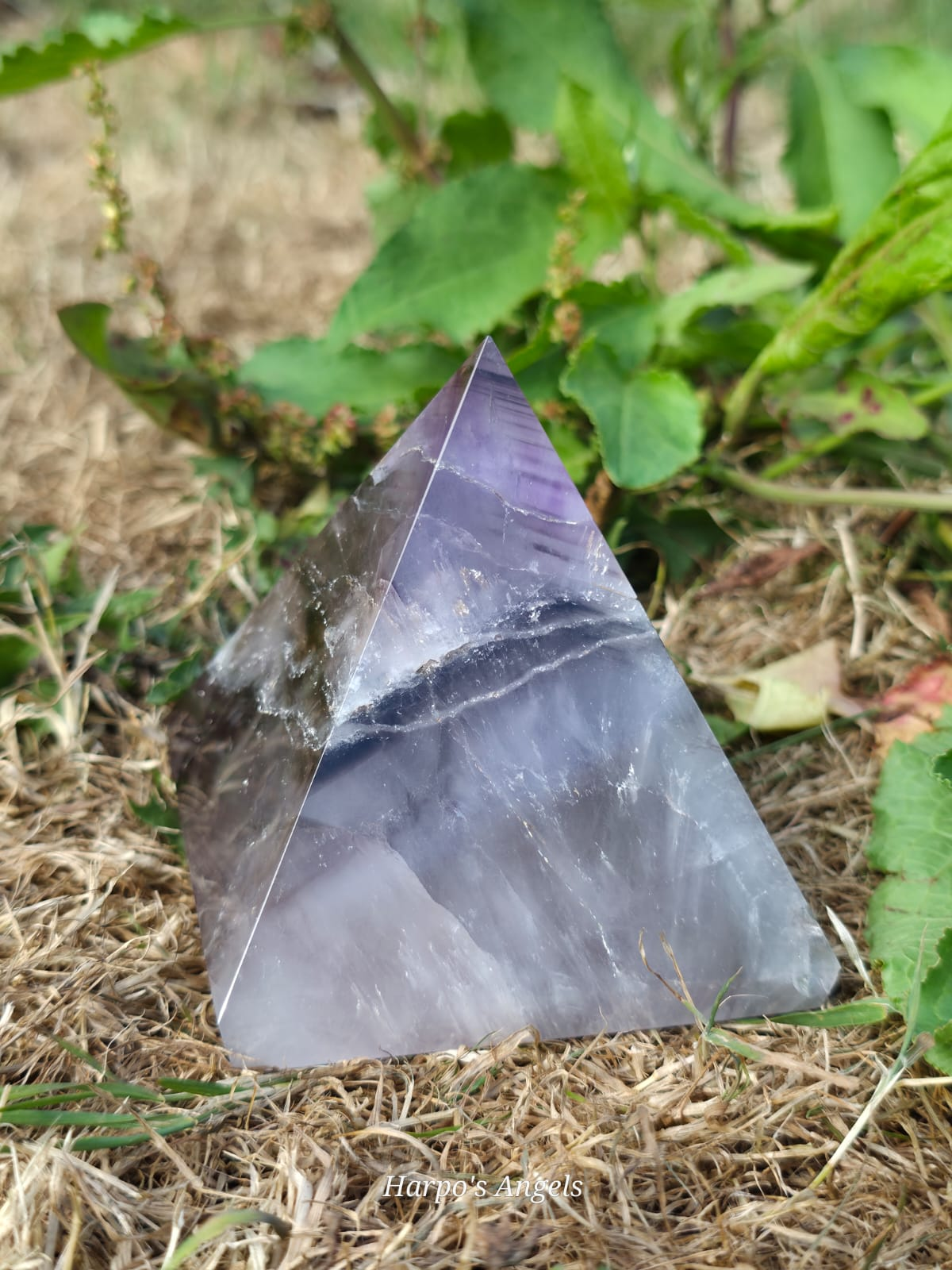 Smoky Amethyst Pyramid