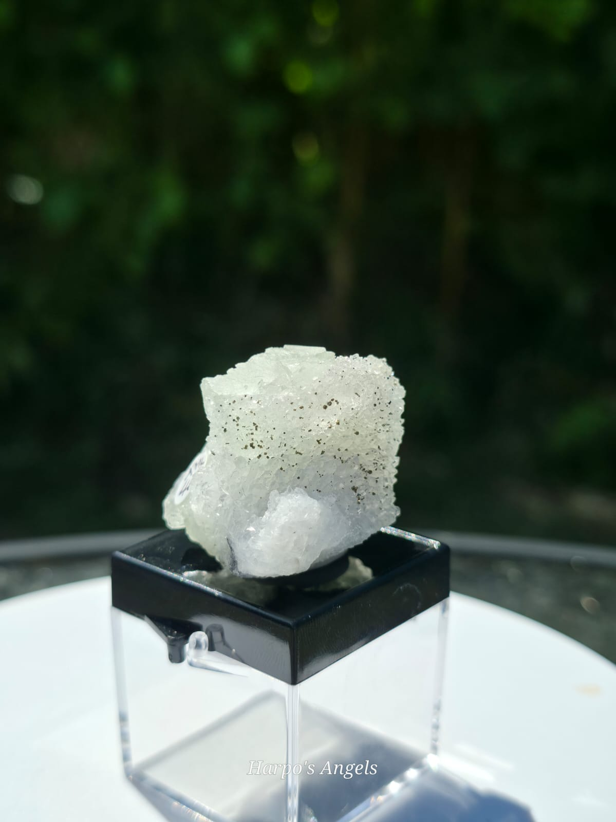 XHL Pale Green Fluorite with Quartz & Pyrite