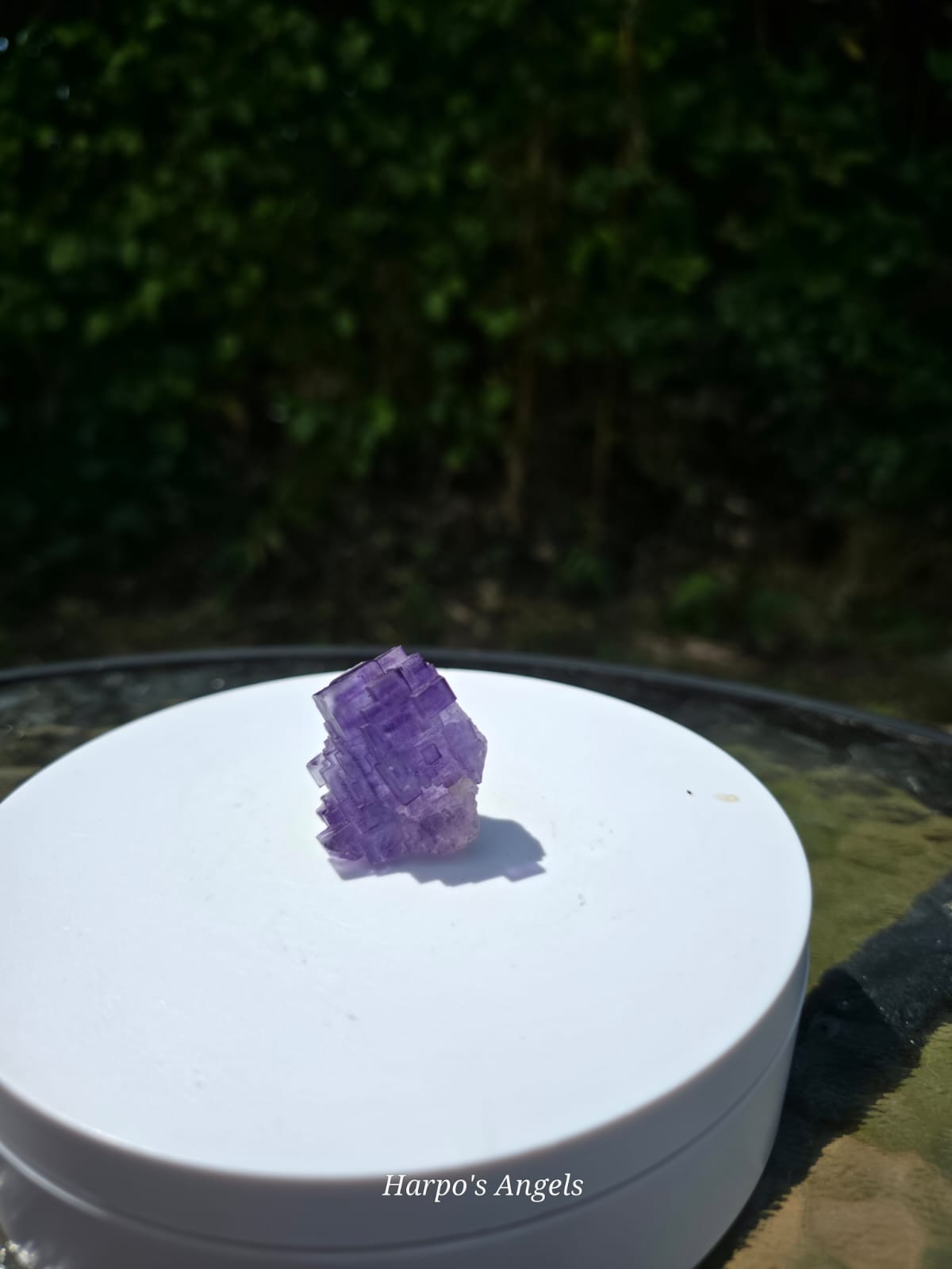 Etched Purple Fluorite Hubei
