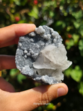 Petal Calcite on Chalcedony Specimen