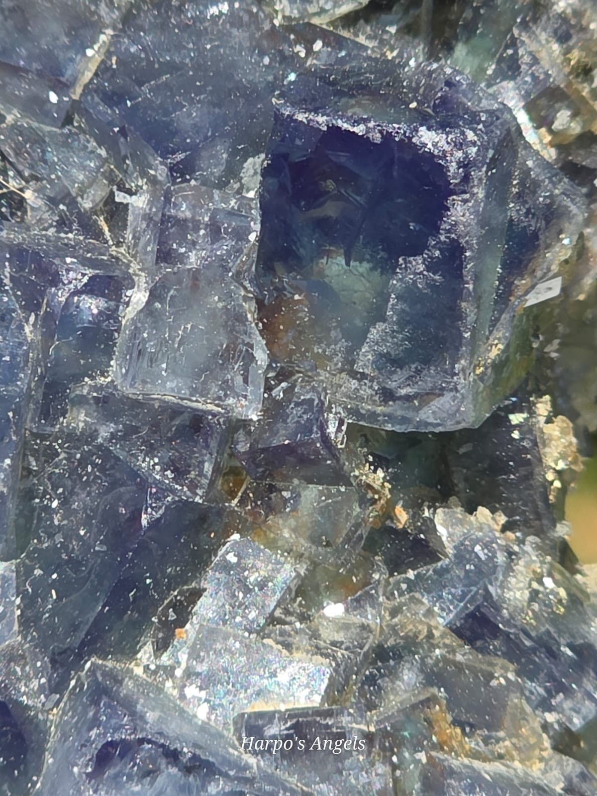 Namibian Daylight Fluorite Cluster
