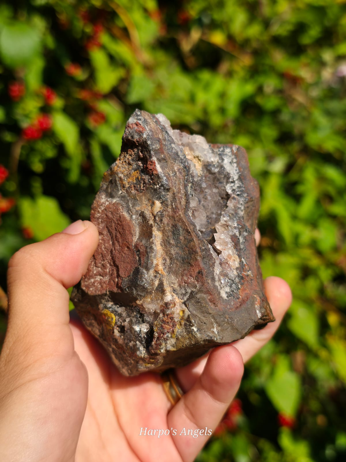 Hematite & Quartz - West Cumbria - UK Mineral