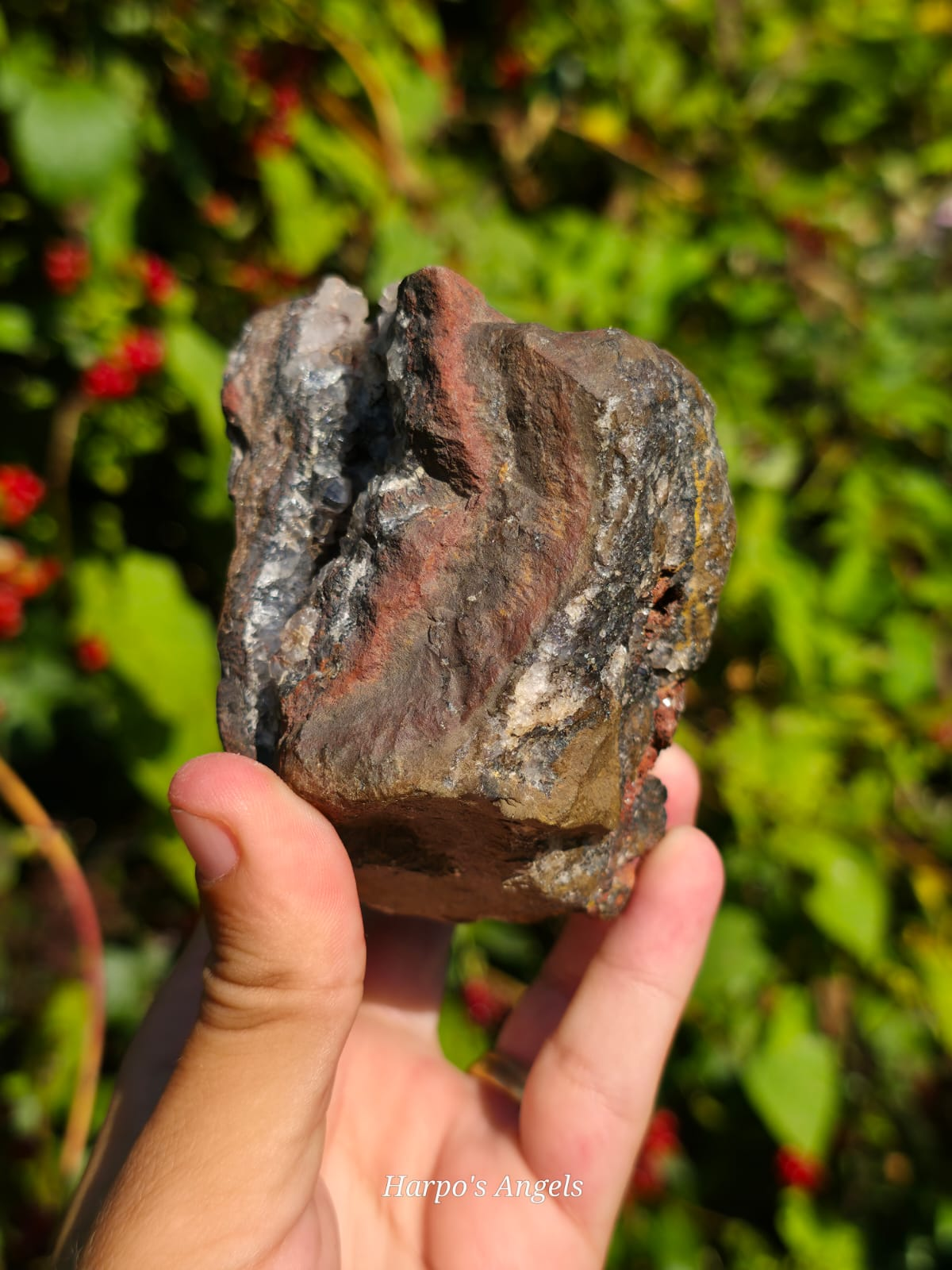 Hematite & Quartz - West Cumbria - UK Mineral