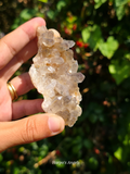 Smoky Quartz Cluster with Iron Inclusions