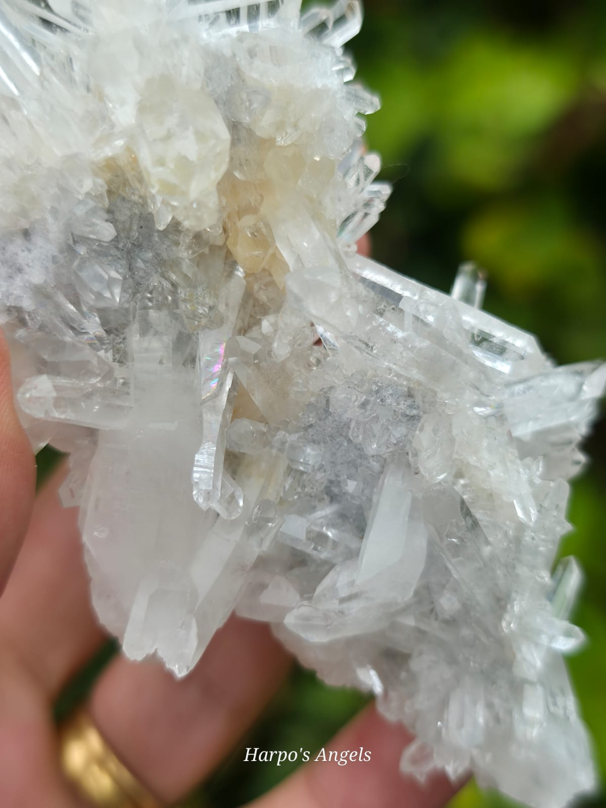 Needle Quartz with Petroleum Inclusions Yunnan, China