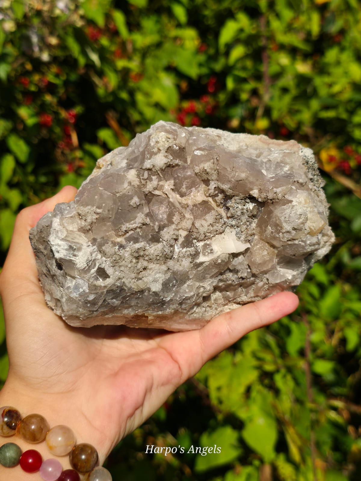 Rare Harmotome & Calcite - Clashgorm Mine, Strontian, Scotland