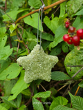 Handmade Peridot Hanging Star