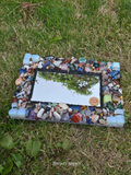 Handmade Mixed Crystal Mirror