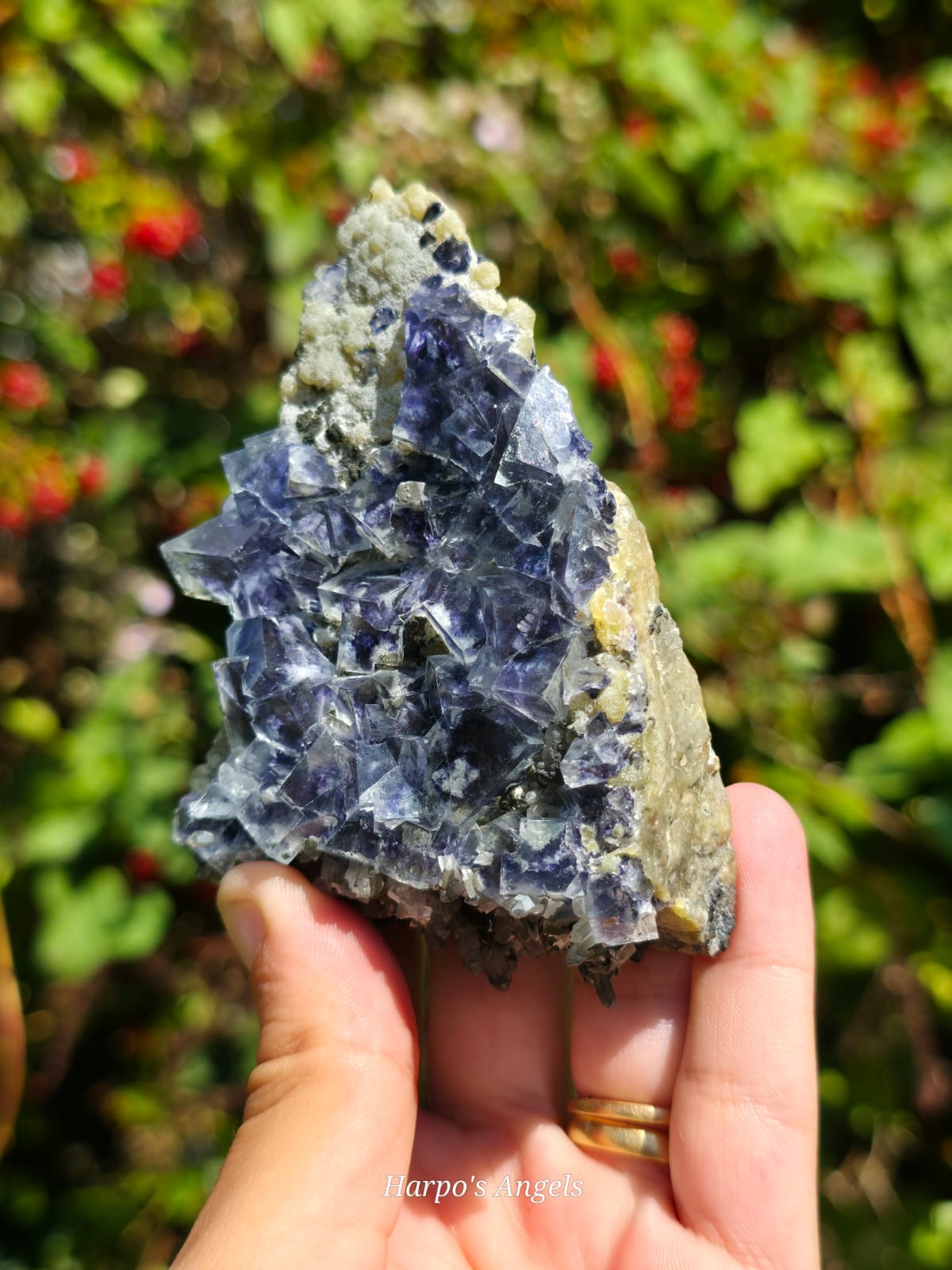 Garden Fluorite Crystal Cluster - Inner Mongolia