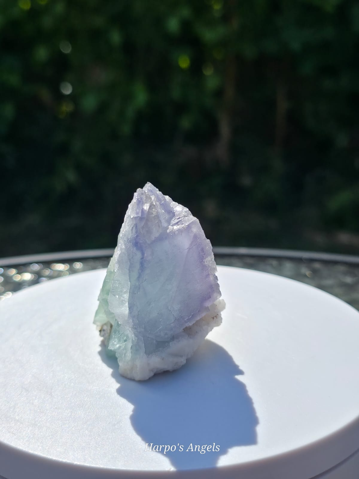 YGX Blue-Green Porcelain Fluorite Cluster