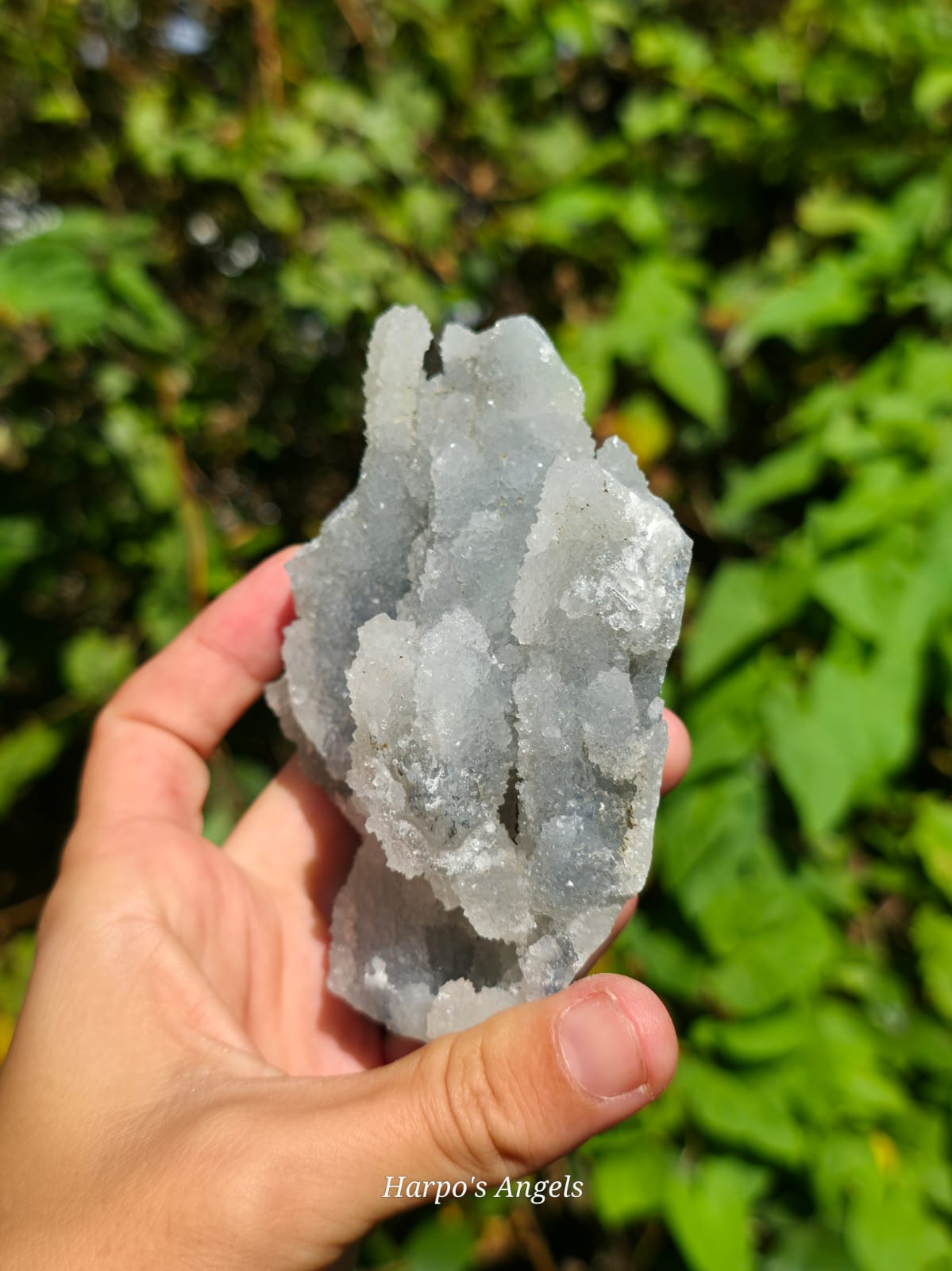 Natural Heulandite Crystal Specimen - India